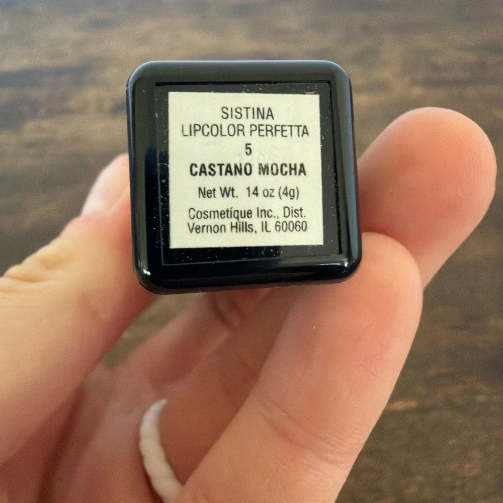 Vintage NOS Sistina Makeup Compact Lipstick Set Vanity Cosmetic Y2K‎ Collectible